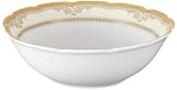 Lorren Home Trends 24 Piece Isabella Design Porcelain Wavy Edge Dinnerware Set Thumb #4