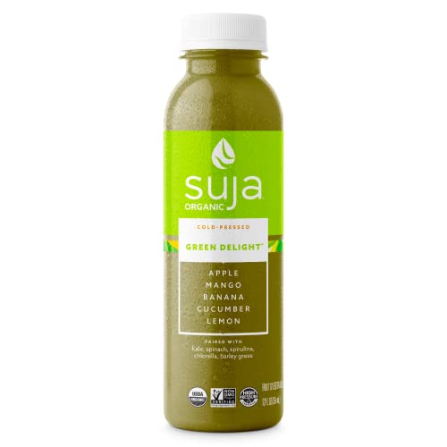 Suja Green Delight Organic & Cold Pressed Fruit And Vegetable Juice Smoothie, 12 Fl Oz Bottle #TOP26