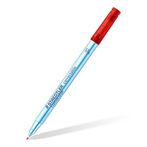 Staedtler – Lumocolor correctable 305 universele pen rood