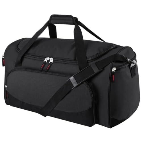 Image of Uarition Gym Bag for Men & Women - 50L Large Duffle Bag for Travel, Black