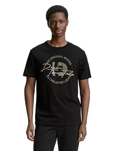 T-Shirt Homme Tom Tailor Denim 1048245 haut col rond manches courtes - 2