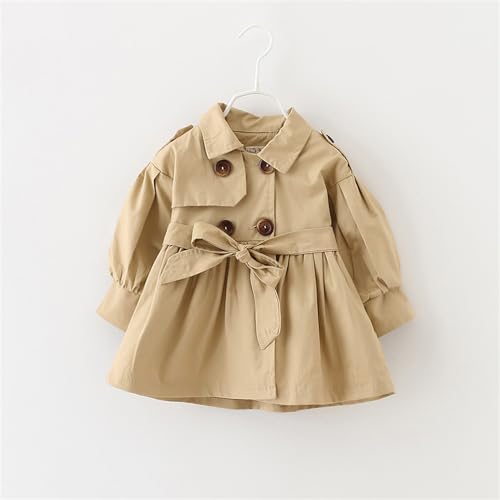 MW&FOFJR Toddler Girl Trench Coat Spring Autumn Windbreaker Jacket2