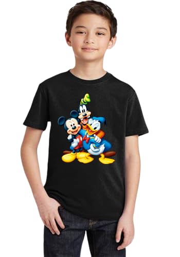R & S CREATIONSR&S Creation Mickey Mouse All Characters Boys and Girls Printed T-Shirt | The Mickey Mouse Lovers
