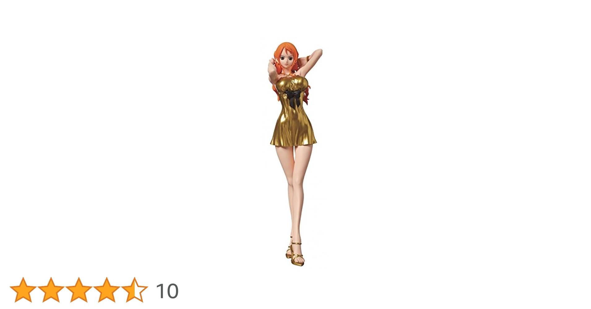 ワンピース　GLITTER&amp;GLAMOURS GOLD ナミ　フィギュア　箱なし Amazon.co.jp: ナミ （ホワイトver.) （ワンピース