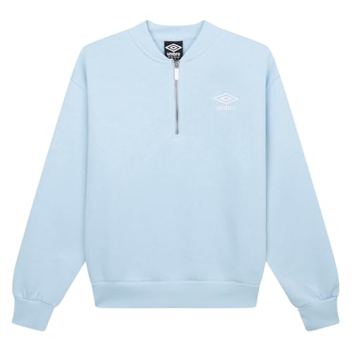 Umbro Sweat-Shirt à Demi-Fermeture éclair pour Femme