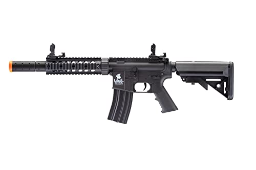 Lancer Tactical LT-15B-G2 Gen 2 Durable Airsoft Gun Sd M4 Polymer- Full/Semi-Auto Piactinny Rail Aeg Rifle thumb #1