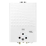 【Fácil Manejo】- Este calentador de agua diseñado con tres mandos: Cambio de modo invierno / verano con la pantalla LED digital, puede ajustar con precisión la temperatura ideal del agua para una ducha relajante. En la parte inferior del calentador de agua, El orificio izquierdo es la entrada de aire El orificio central es el de la ducha y el derecho es la entrada de agua. Alimentado por 2 baterías de tipo D.