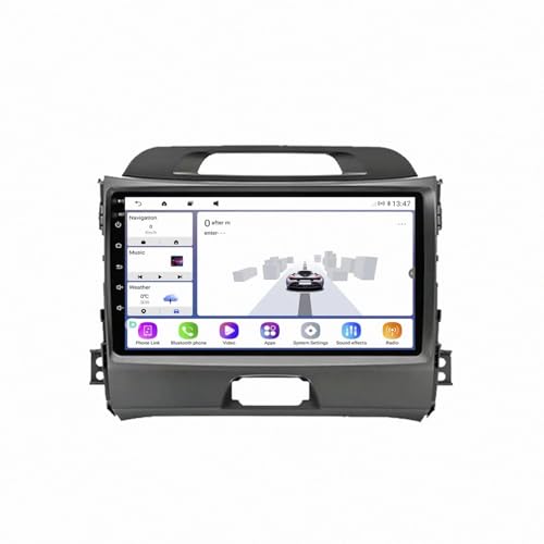 Radio coche de 4 Nuclear 2G+32G con GPS y Mirror Link para KIA