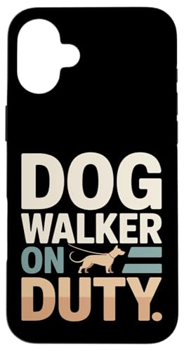 Dog Walker On Duty �� �U���D�� �X�}�z�P�[�X iPhone 16 Plus �p