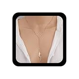 Le long collier à pampilles met parfaitement en valeur la beauté des femmes.