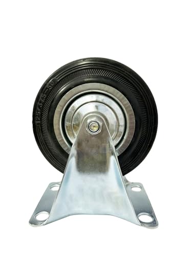 EverBest® 5" inch Two Swivel and Two Fixed Rubber wheels