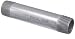 Spears 88 Series PVC Pipe Fitting, Nipple, Schedule 80, Gray, 1" NPT Male, 6" Length