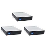 Sans outil et sans plateau Deechate 3X Baie de Disquette Interne III 6 Gbit/S sans Plateau de 2,5 à 3,5 Pouces Rack Mobile pour Fond de Panier de Disque Dur SSD HDD de 2,5 Pouces
