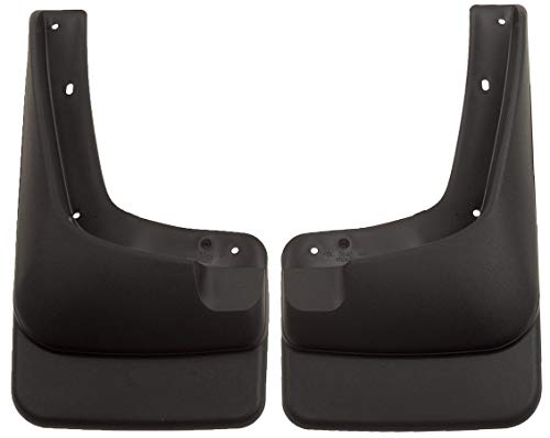 Husky Liners - Front Mud Guards | 2000-2005 Ford Excursion, 1699-2007 Ford F250/350 w/o Fender Flares, Front Set - Black, 2 Pc | 56401