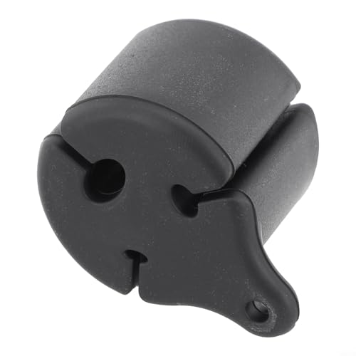 Vasiumic Silicone Fishing Rod Protection Holder Rack with Fixed Ball Stop Puller to Rod Wear, Compatible with Lure Fishing Rods 0.2-1cm(Red)