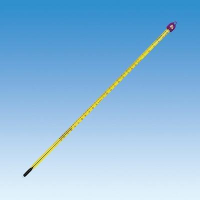 9548-41 Organic Liquid Filled Thermometer, Retainer Ring Septa, 20 mm OD, 4.5 mm Hole, 14/10 and 14/20 Joint (Pack of 12)