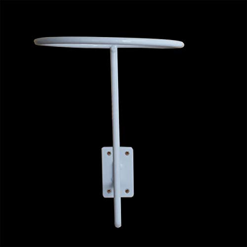 ELCYCO Motorcycle Helmet Holder Wall Mount Accessories Jacket Hanger Rack Helmet Hook (2)
