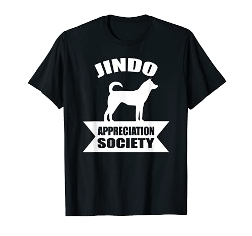 Korean Jindo Dog T-Shirt, Black