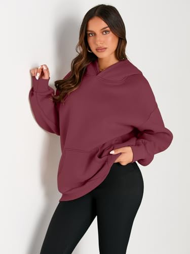 Image of EFAN Women's Hoodies Oversized Sweatshirt Comfort Fleece Sweaters | Cozy Trendy Pullover Hoodies, Sweatshirts with Pockets For Fall & Winter