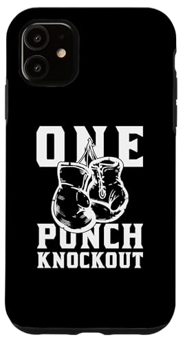 Boxing Punch Knockout King of the Ring Boxing Boxer Gloves X}zP[X iPhone 11 p