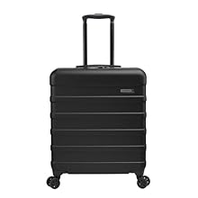 LARGE CABIN SUITCASE - Sized at 56x45x25 cm and weighing just 2.9KG your ANODE cabin suitcase complies with the hand luggage requirements for British Airways, Jet 2 and Easyjet (paid) carry on Lightweight and Durable - The Anode travel suitcase is ma...