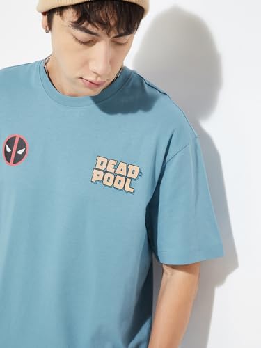 Image of Max URB N Men Deadpool Oversized T-Shirt
