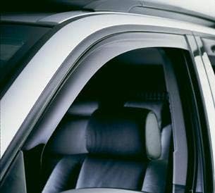 Miniatura 2 de Mercedes Clase C C350 C 350 C63 C 63 deflectores de viento para parasol viseras de lluvia cubiertas de borde exterior Set 2012 2013 2014