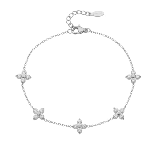 Collenatsy Pulsera De CorazóN Para Mujer - Pulsera De La Amistad Ajustable Con Capas De Acero De Titanio - Idea De Regalo RomáNtica Para Mujeres Y NiñAs