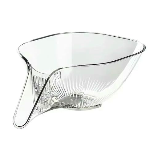 JJDFW Cestas de Drenaje multifuncionales para Lavado de Verduras, Cuenco de Limpieza para Platos de Frutas, Accesorios de Cocina
