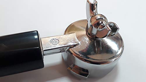 Gaggia Classic Portafilter Filterholder With Double 14G. Pressurized Basket (21000491) & Spout #TOP3