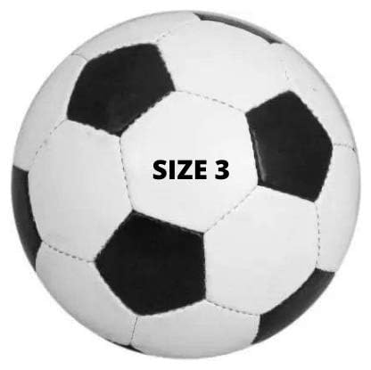 RS Hand Stiched, 22 cm Diameter, Black and White Football (Size 3) (B0DH69NH9C) Amazon Price History, Amazon Price Tracker