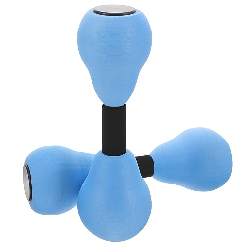 KESYOO 1Pair Water Dumbbells Portable Eva Pool Weights for Aquatic Training for Water Aerobics Fitness and Strength Exercises Clip