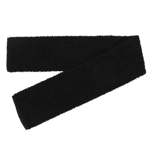 Cincha para caballo acolchada con forro polar negro grueso GALPADA para salto ecuestre