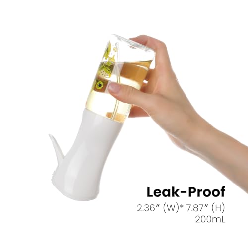Image of Mistifi Plastic Cooking Oil Sprayer /Mister, Multi-Mode Spraying With Integrated Filter, 6 Ounces (Green)
