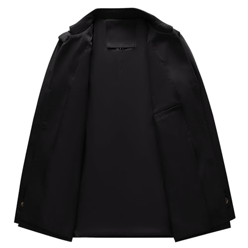 Overcoat jacket décontracté KUDORO veste extérieur coton casual - 3