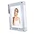 5 Inch Acrylic Digital Picture Frame with Colorful LED, High Def Screen, 4G Memory, Automatic Rotating Display for Home Decor and Office Use