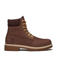 Timberland Men's 25 6 Inch Waterproof Boot, Dark Brown Full Grain, 10