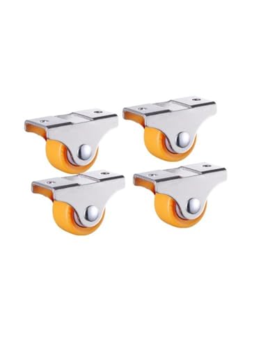Poulie de porte coulissante pour stopper les blocages de meubles avec ce kit de 4 roulettes