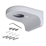 PFB203W-Water-proof-Aluminum-Alloy-Wall-Mount-Bracket-for-Dahua-Dome-and-Eyeball-IP-Camera-White-Pack-of-1