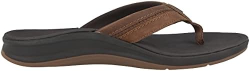 Reef Men's LTHR Ortho Coast Sandal, Brown, 7 | Image 2