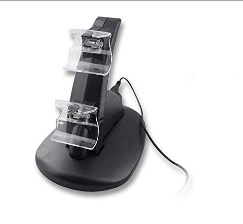 eWINNER Controller Charger compatible with Microsoft Xbox One/One S Controller Dual Charging Station Stand for Xbox One/One S Wireless Remote Controller Xbox Charging Dock Charge Fast