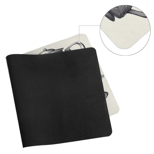 Desk Pad grande impermeable con diseño a mano para oficina miniatura 7