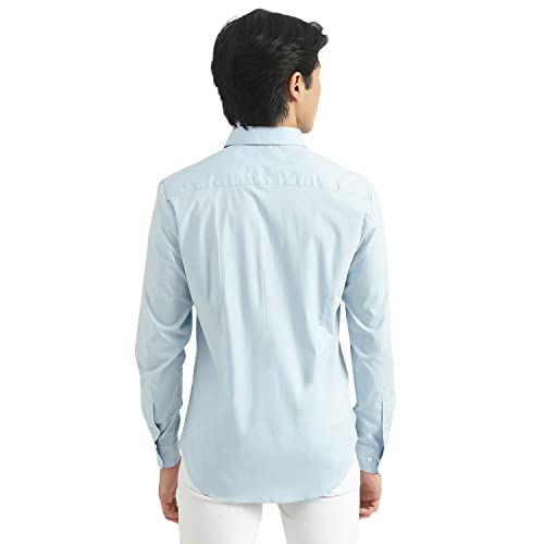 Image of UNITED COLORS OF BENETTON Men's Striped Slim Fit Shirt