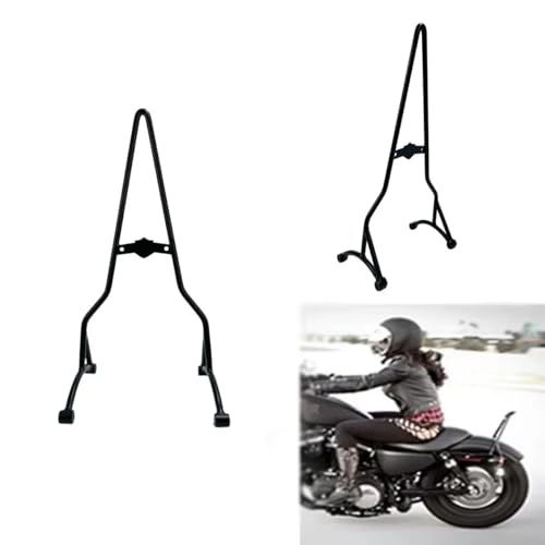 Support de barre Sissy Harley Sportster XL Iron avec porte-bagages