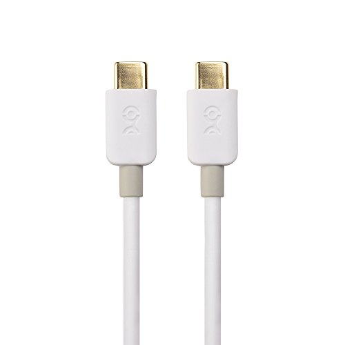Cable Matters USB C to USB C CableUSB-CCable Supporting 60W Charging in White 3.3 Feet for Samsung Galaxy S10, S9, S8, Note 9, 8, LG G6, V30, Nintendo Switch, Google Pixel, Nexus 5X, 6P and More