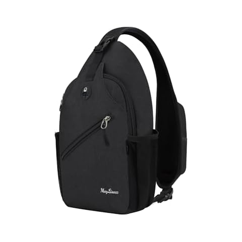 MAYLISACC Sling Backpack, Crossbody Sling Bag (black-b) Cover