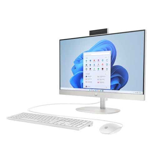 Image of HP 2026 24-cr000 All-in-One Desktop 23.8 inch FHD IPS Touch 8-Core Intel Core i3-N300 Intel UHD Graphics 32GB DDR4 1TB NVMe SSDWIFI AX RJ45 HDMIv1.4 Webcam Keyboard Mouse Windows 10 Homew /RE USB