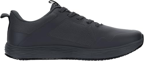 Image of WHITIN Men's Wide Food Service Shoes Water & Oil Resistant Sneaker S890 | Wide Toe Box Allows Toes to Spread Naturally, Zero‑Drop Sole for Natural Stride, Comfort for Long Standing