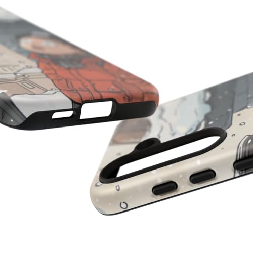 Coque Samsung S24 Chibi Man rigide mate Galaxy étui protecteur