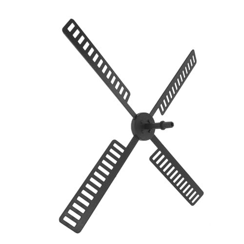 SEWOART Plastic Windmill Blades Replacement for Garden Solar Windmill Accessories